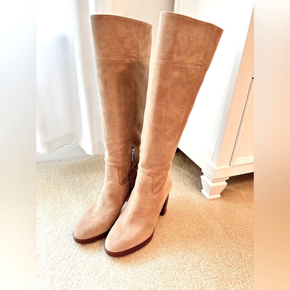 MICHAEL KORS Suede Knee High Boots Sz 9